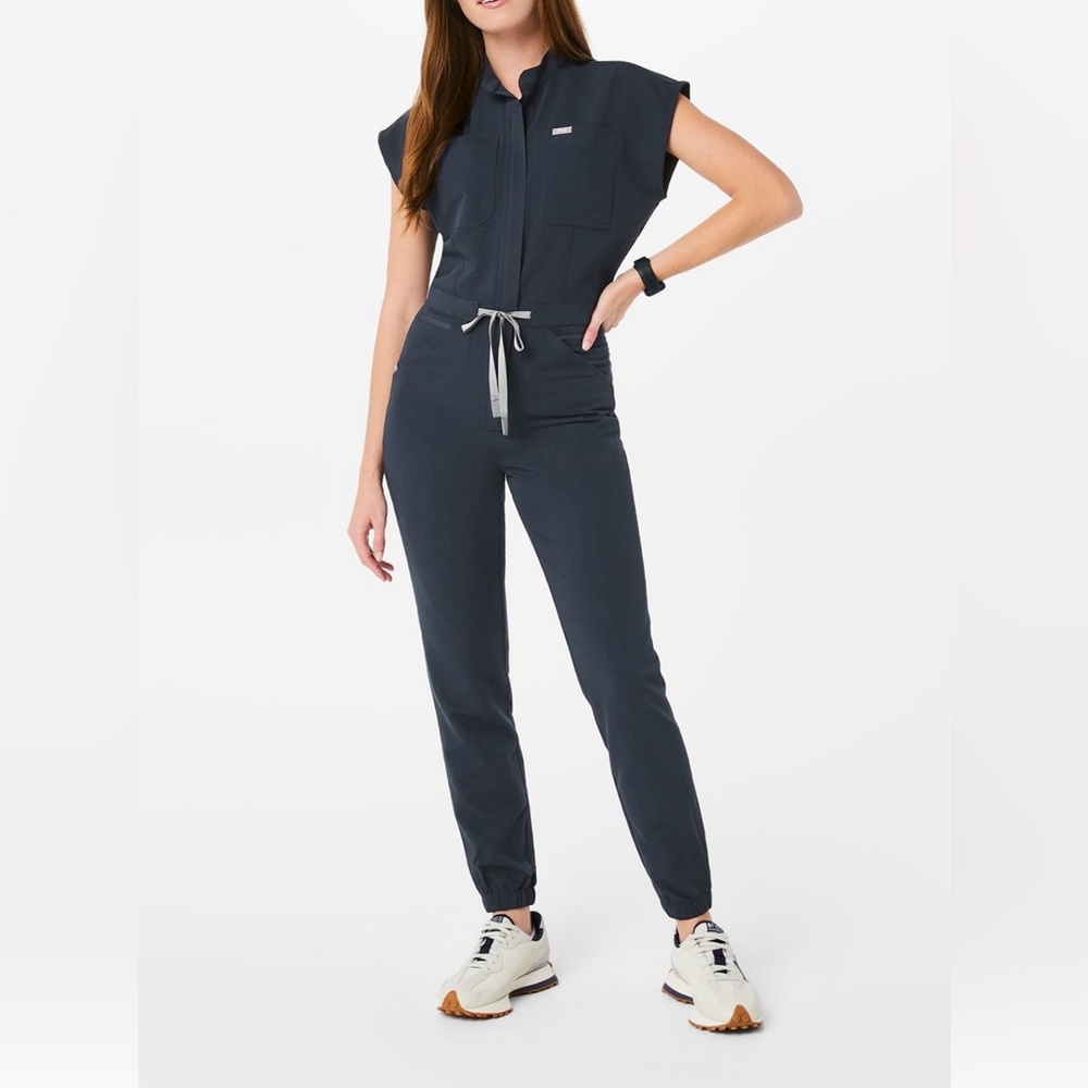 Figs Rafaela Dark Harbor Jumpsuit size M